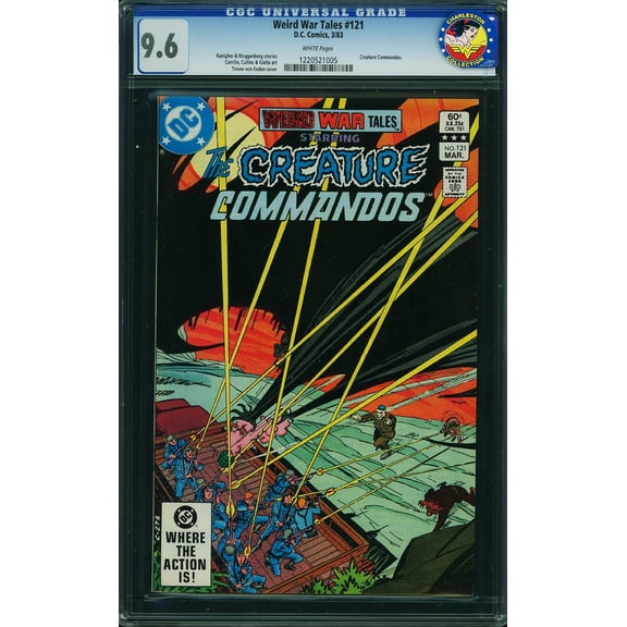 Weird War Tales #121 - CGC 9.6 Comic Book