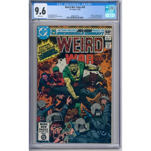 Weird War Tales #93 - CGC 9.6 Comic Book