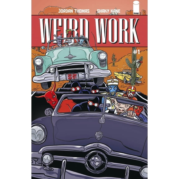 Weird Work #1 (of 4) Cvr B Allred (mr) Image Comics Comic Book