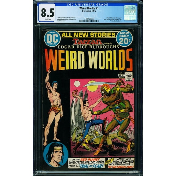 Weird Worlds #1 - CGC 8.5 Comic Book