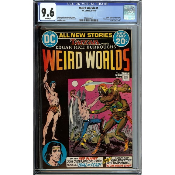 Weird Worlds #1 - CGC 9.6 Comic Book