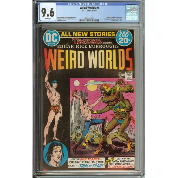 Weird Worlds #1 - CGC 9.6 Comic Book