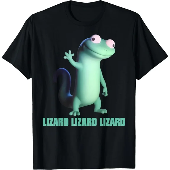 Weirdcore Animal Funny Lizard Lizard Lizard Meme Aesthetic Graphic Design Unisex T-Shirt, S-5XL