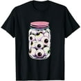 thumbnail image 1 of Weirdcore Eyeball In Pickle Jar Canning Dreamcore Weird Alt T-Shirt, 1 of 3
