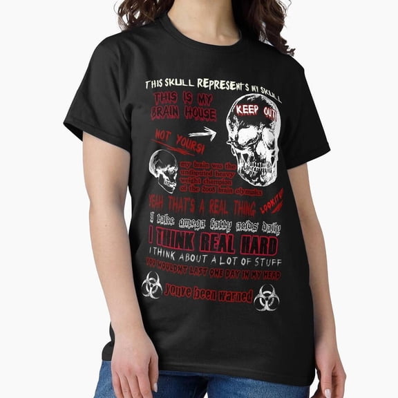 Weirdly Specific Skeleton Head Funny Meme H5559 Unisex T-Shirt, Up to 5XL Available