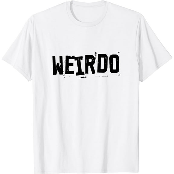 Weirdo Funny Goth Emo Punk Kid Alternative Music T-Shirt