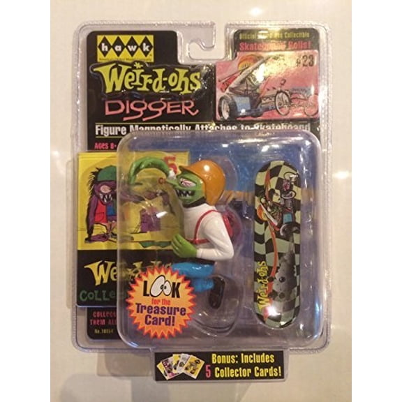 Weird-Ohs Carded Figure With 5 Collecter Cards 23 Digger