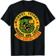 thumbnail image 1 of Weirdos And Freaks Humor Creative Eccentric Fun Statement Art Unisex T-Shirt, up to size 5XL, 1 of 2
