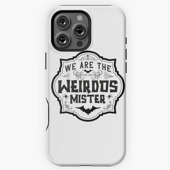 Weirdos mister vintage sign Phone Case for iPhone 16 15 14 13 12 11 Pro Max M5911743
