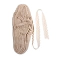 thumbnail image 1 of Weis 25 Yards Cotton Lace Trim Lace Ribbon Roll for Sewing Craft Making Decoration, 1 of 6