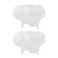 thumbnail image 1 of Homoyoyo Aromatherapy Molds Shaped Design for DIY Projects White Silicone, 1 of 5