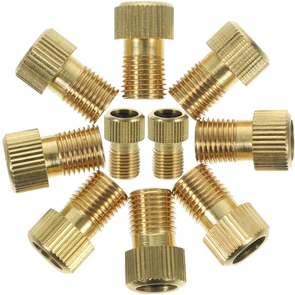 Weis PIXNOR 10pcs Presta to Schrader Bike Pump Adapters Connectors