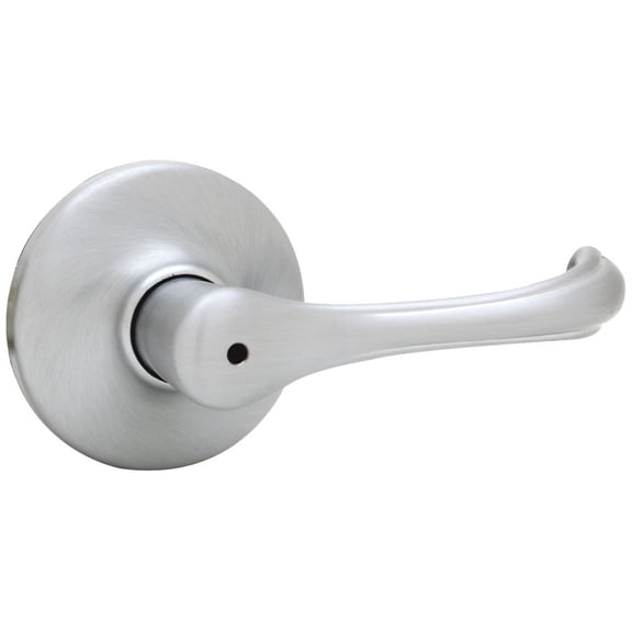 Weiser Alfini Privacy Lever, Satin Chrome Finish