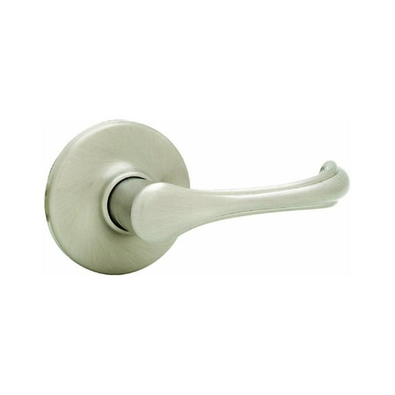 Weiser Lever Lock Passage Elements Alfini Satin Nickel Right Handed