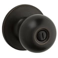 thumbnail image 1 of Weiser Lock 5170865 Regina Privacy Ball Non-Handed Door Knob, Venetian Bronze, 1 of 1