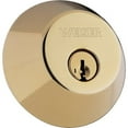 thumbnail image 1 of Weiser Polished Brass Double Cylinder Deadbolt with SmartKey, 1 of 2
