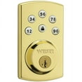 thumbnail image 1 of Weiser Lock GED1460X 3BR SMT MS RLR2 Powerbolt Electronic Deadbolt — Construction & DIY Use, Standard Hardware Spec, 1 of 1