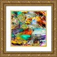 thumbnail image 1 of Weisman, Gerd 12x12 Gold Ornate Wood Framed with Double Matting Museum Art Print Titled - Haute Provence, 1 of 4