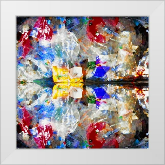 Weisman, Gerd 20x20 White Modern Wood Framed Museum Art Print Titled - On the beach