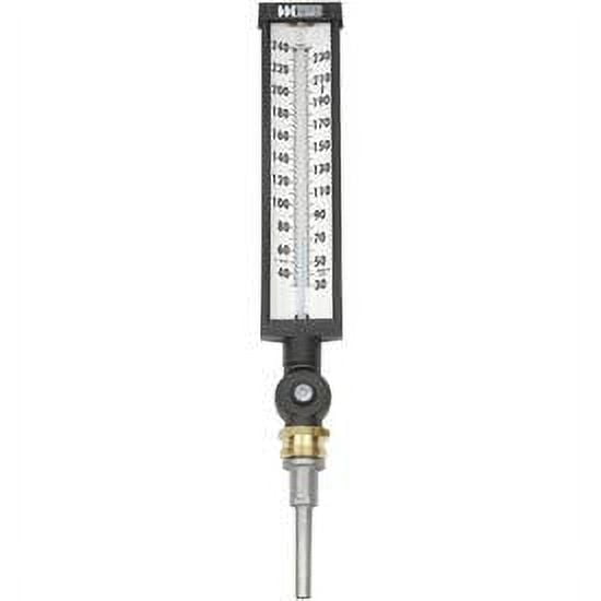 9"" Variangle Thermometer 3 1/2"" stem 30-240F