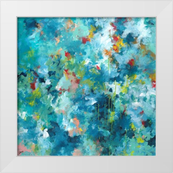 Weiss, Jan 12x12 White Modern Wood Framed Museum Art Print Titled - Rainforest