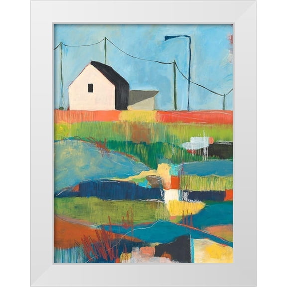 Weiss, Jan 12x14 White Modern Wood Framed Museum Art Print Titled - Western Edge