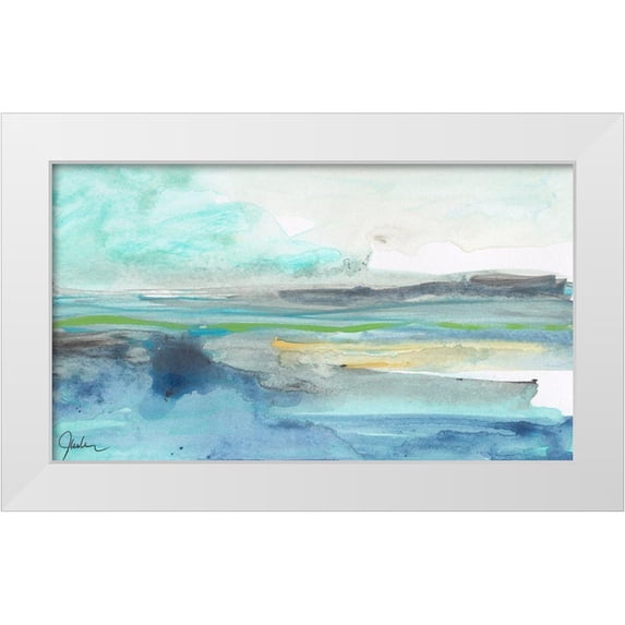 Weiss, Jan 14x10 White Modern Wood Framed Museum Art Print Titled - Tempestuous Sea