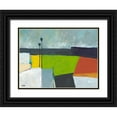 thumbnail image 1 of Weiss, Jan 14x12 Black Ornate Wood Framed with Double Matting Museum Art Print Titled - Composed Earth, 1 of 4