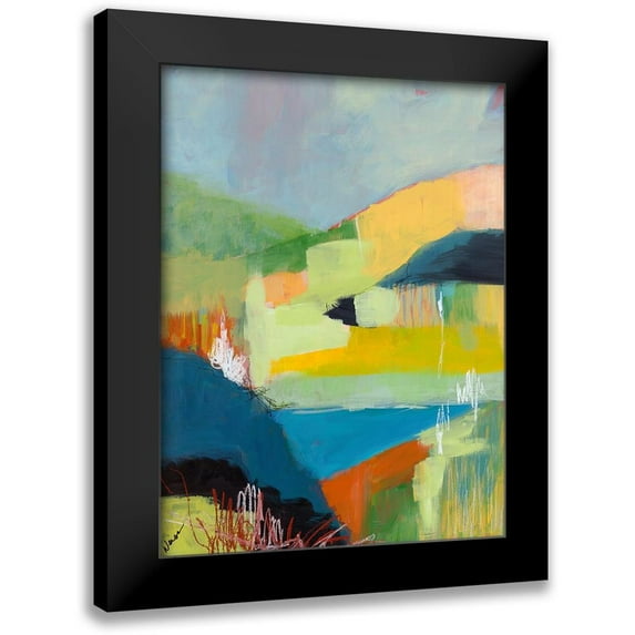 Weiss, Jan 15x18 Black Modern Framed Museum Art Print Titled - Coastal Hills
