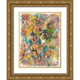 thumbnail image 1 of Weiss, Jan 15x18 Gold Ornate Wood Framed with Double Matting Museum Art Print Titled - Inside Out No. 2, 1 of 4