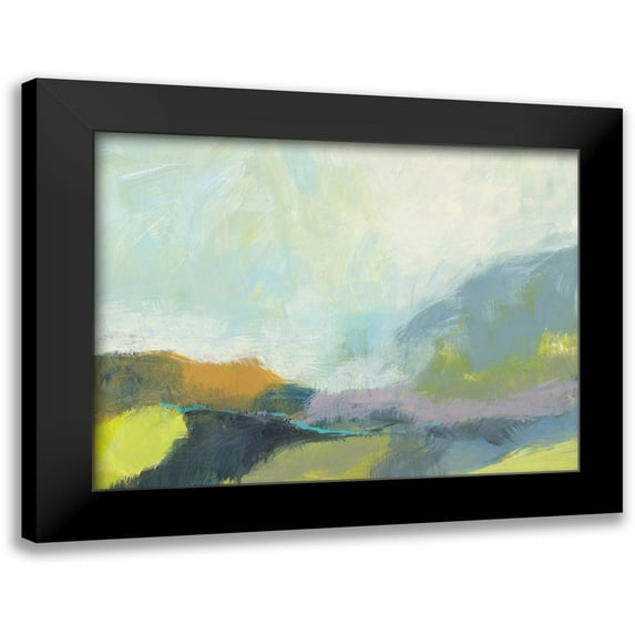 Weiss, Jan 18x15 Black Modern Framed Museum Art Print Titled - Natures First Green