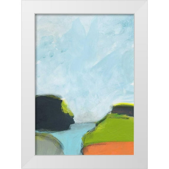 Weiss, Jan 18x24 White Modern Wood Framed Museum Art Print Titled - Landscape No. 87