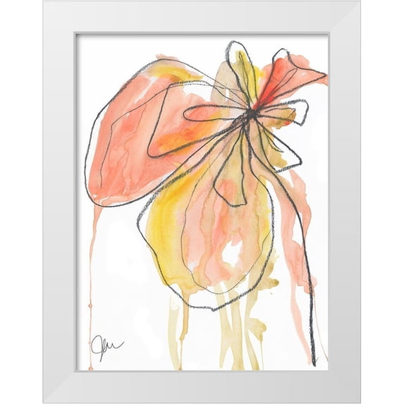 Weiss, Jan 19x24 White Modern Wood Framed Museum Art Print Titled - Coral in Nature