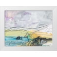 thumbnail image 1 of Weiss, Jan 24x19 White Modern Wood Framed Museum Art Print Titled - Trail to the Sea, 1 of 4