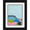 thumbnail image 1 of Weiss, Jan 24x32 Black Ornate Wood Framed with Double Matting Museum Art Print Titled - Landscape No. 100, 1 of 4