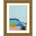 thumbnail image 1 of Weiss, Jan 24x32 Gold Ornate Wood Framed with Double Matting Museum Art Print Titled - Landscape No. 100, 1 of 4