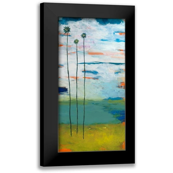 Weiss, Jan 9x14 Black Modern Framed Museum Art Print Titled - Desert Palms