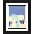 thumbnail image 1 of Weiss, Richard 25x32 Black Ornate Wood Framed with Double Matting Museum Art Print Titled - Art Deco-Miami, 1 of 4