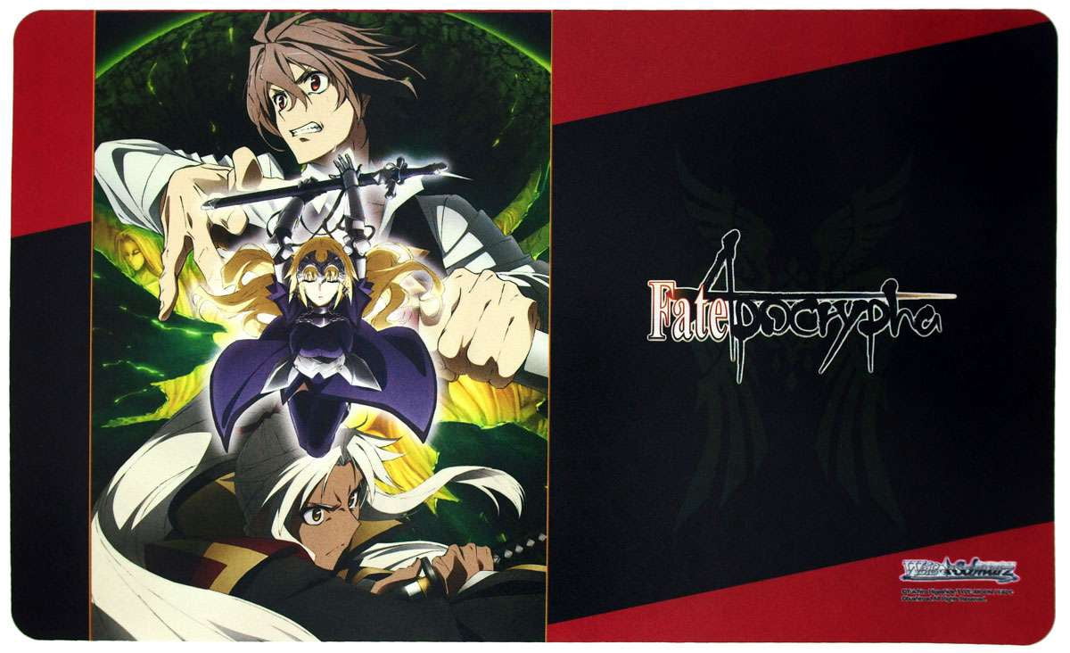 Collectible Weiss Schwarz Card Supplies Fate/Apocrypha Playmat