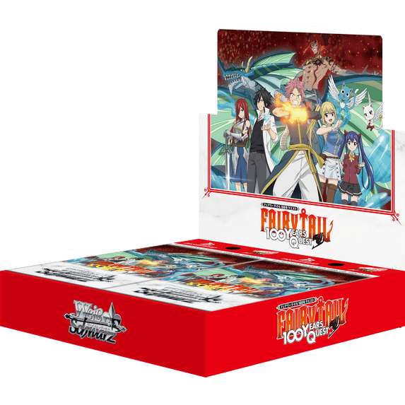 Fairy Tail 100 Year Quest Weiss Schwarz Booster Box - Walmart.com
