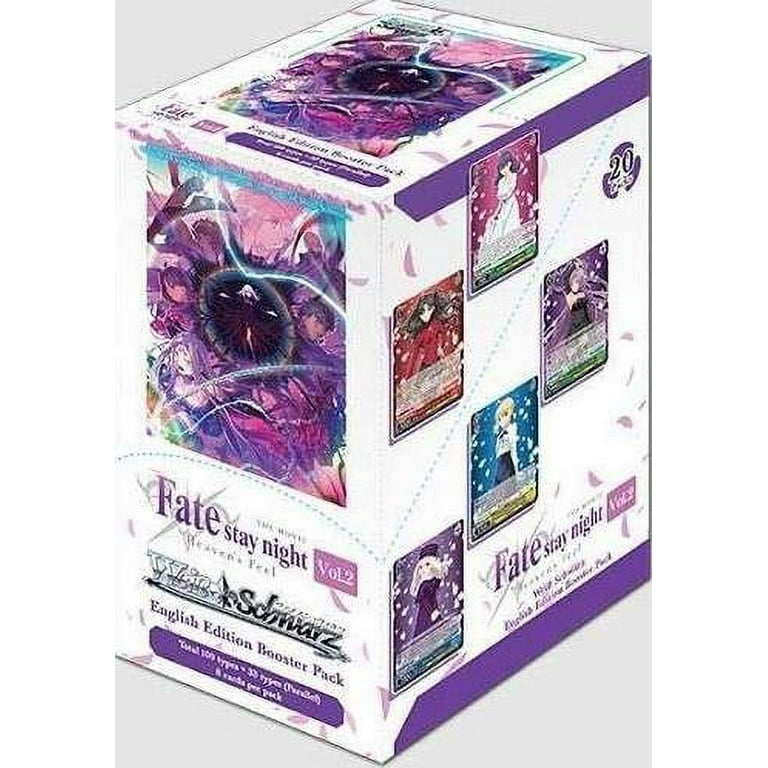 Weiss Schwarz Fate / Stay Night Heaven's Feel 2 Booster Box (20 Packs)