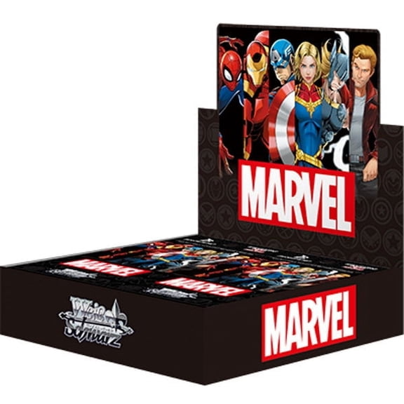 Weiss Schwarz: Marvel Card Collection Booster Box - 16 Packs - Japanese [Card Game, 2 Players]