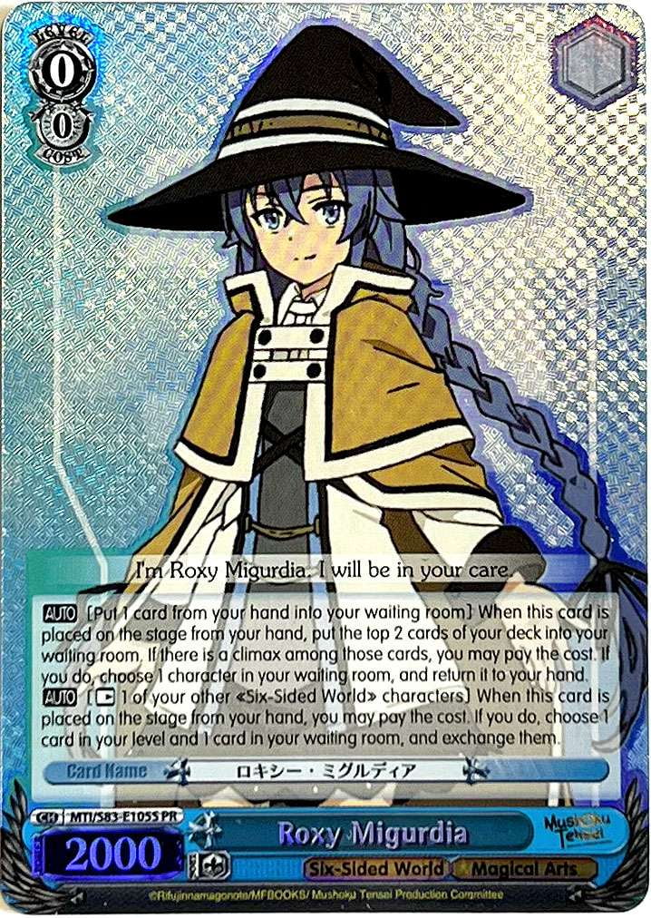 Weiss Schwarz Mushoku Tensei: Jobless Reincarnation Promo Foil Roxy