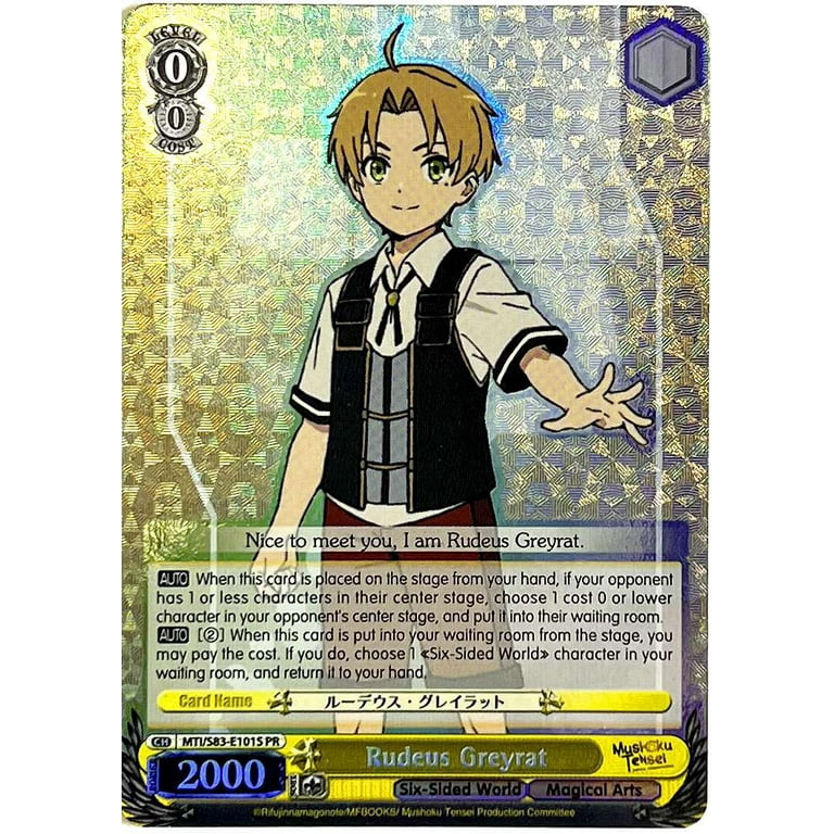 Weiss Schwarz Mushoku Tensei: Jobless Reincarnation Promo