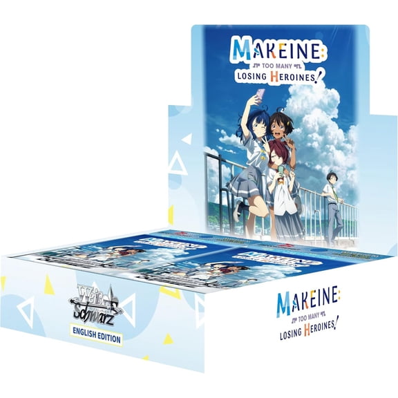 Weiss Schwarz Trading Card Game Makeine: Too Many Losing Heroines! Booster Box (12 Packs)
