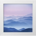 thumbnail image 1 of Weissing, Gerd 12x12 White Modern Wood Framed Museum Art Print Titled - BLUE MOUNTAINS I, 1 of 4