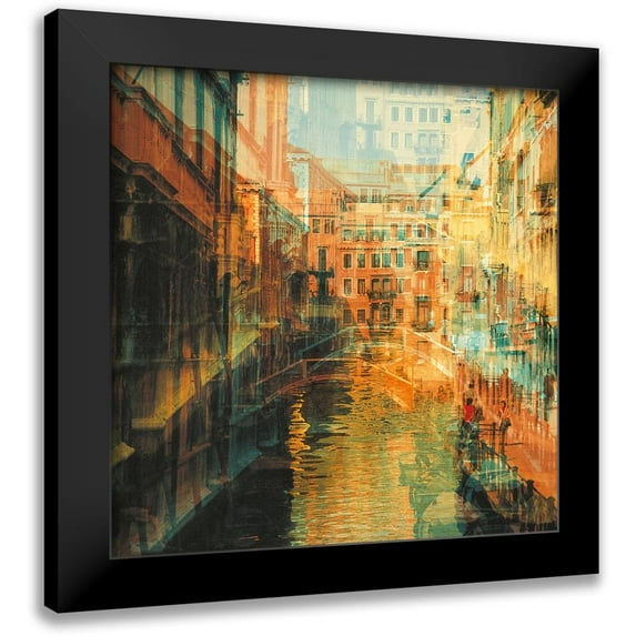 Weissing, Gerd 15x15 Black Modern Framed Museum Art Print Titled - VENICE II