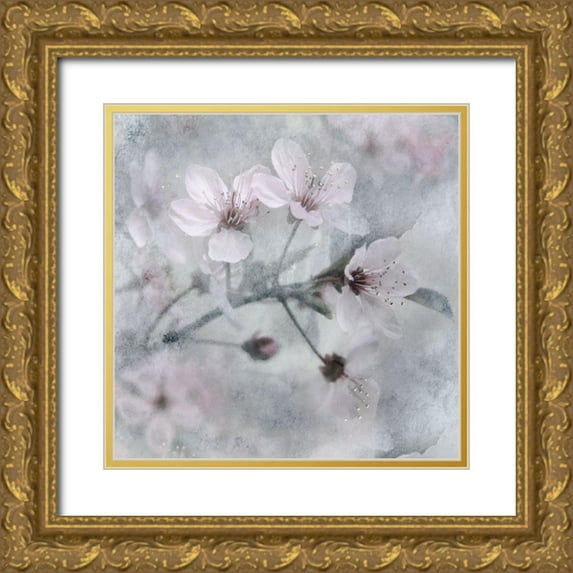 Weisz, Irene 12x12 Gold Ornate Wood Framed with Double Matting Museum Art Print Titled - Spring