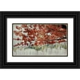 thumbnail image 1 of Weisz, Irene 14x10 Black Ornate Wood Framed with Double Matting Museum Art Print Titled - Sakura in the Lake II, 1 of 4