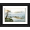 thumbnail image 1 of Weisz, Irene 14x11 Black Ornate Wood Framed with Double Matting Museum Art Print Titled - Golden Mirror of October, 1 of 4